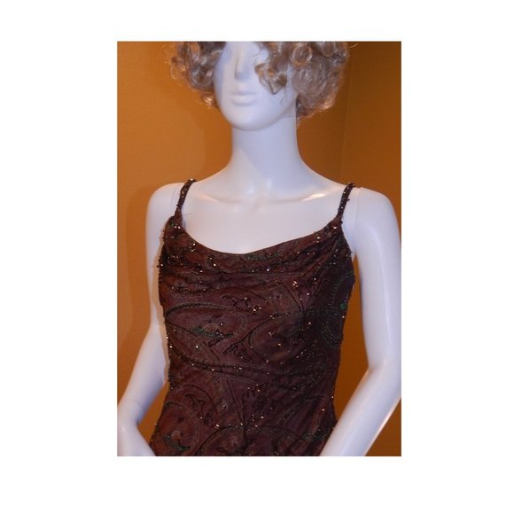 Victoria Royal (The Millennium) size 4 BRONZE/GOLD SEQUINED - Picture 16 of 16